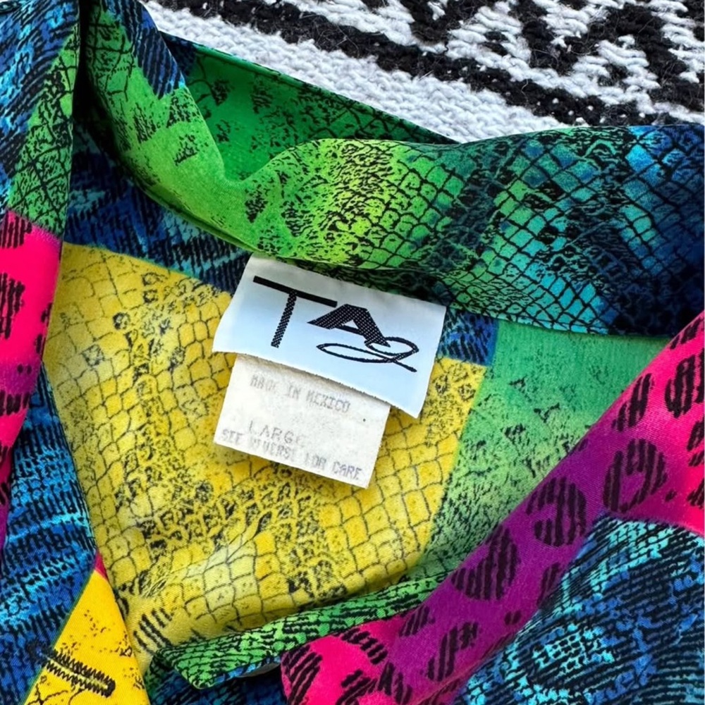 Colorful Patchwork Jacket - image 3